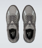 Comme des Garçons Homme x New Balance 2010 suede-trimmed sneakers