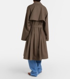 Calvin Klein Collection Zeland cotton trench coat