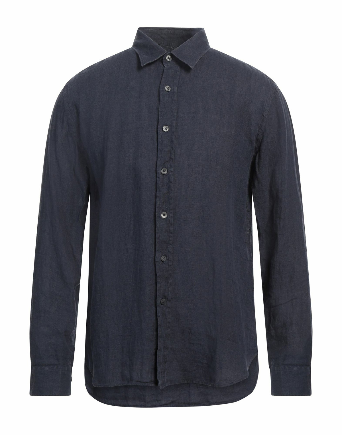 120% Lino Mens Shirt in Navy
