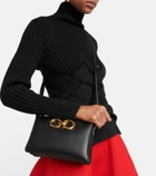 Ferragamo - Trapezio Mini leather crossbody bag