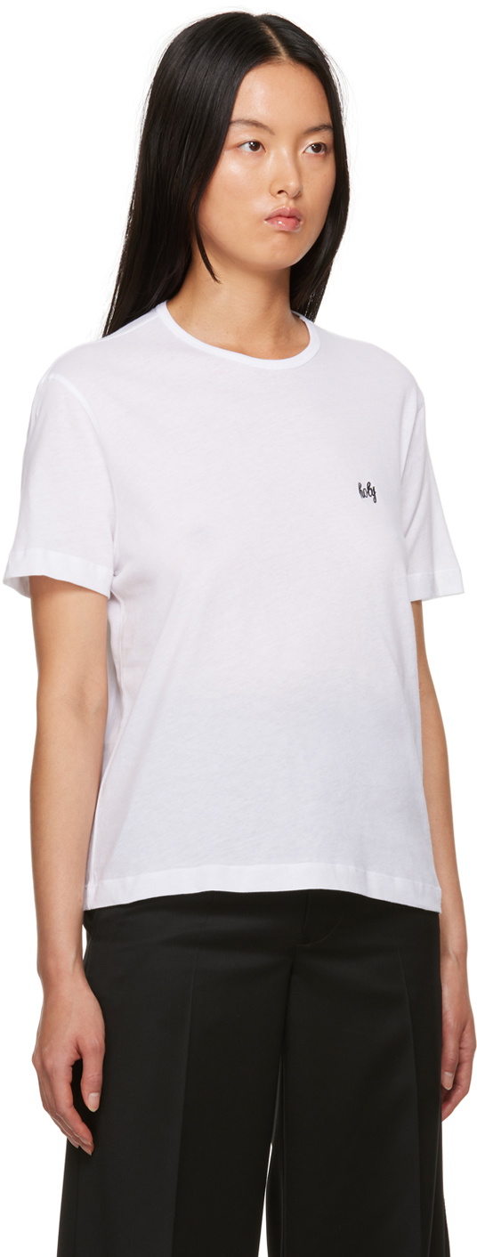 Ann Demeulemeester White Dagmar T-Shirt