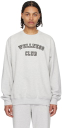 Sporty & Rich Gray 'Wellness Club' Sweatshirt