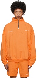 Rhude Orange McLaren Edition Trackside Quarter-Zip Sweater