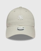 New Era WASHED MINI 9TWENTY NEW YORK YANKEES Beige Mens Cap