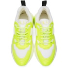 Stella McCartney White and Yellow Eclypse Sneakers