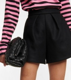 Patou Wool and cashmere shorts