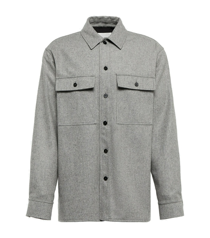 Photo: Jil Sander - Wool shirt jacket