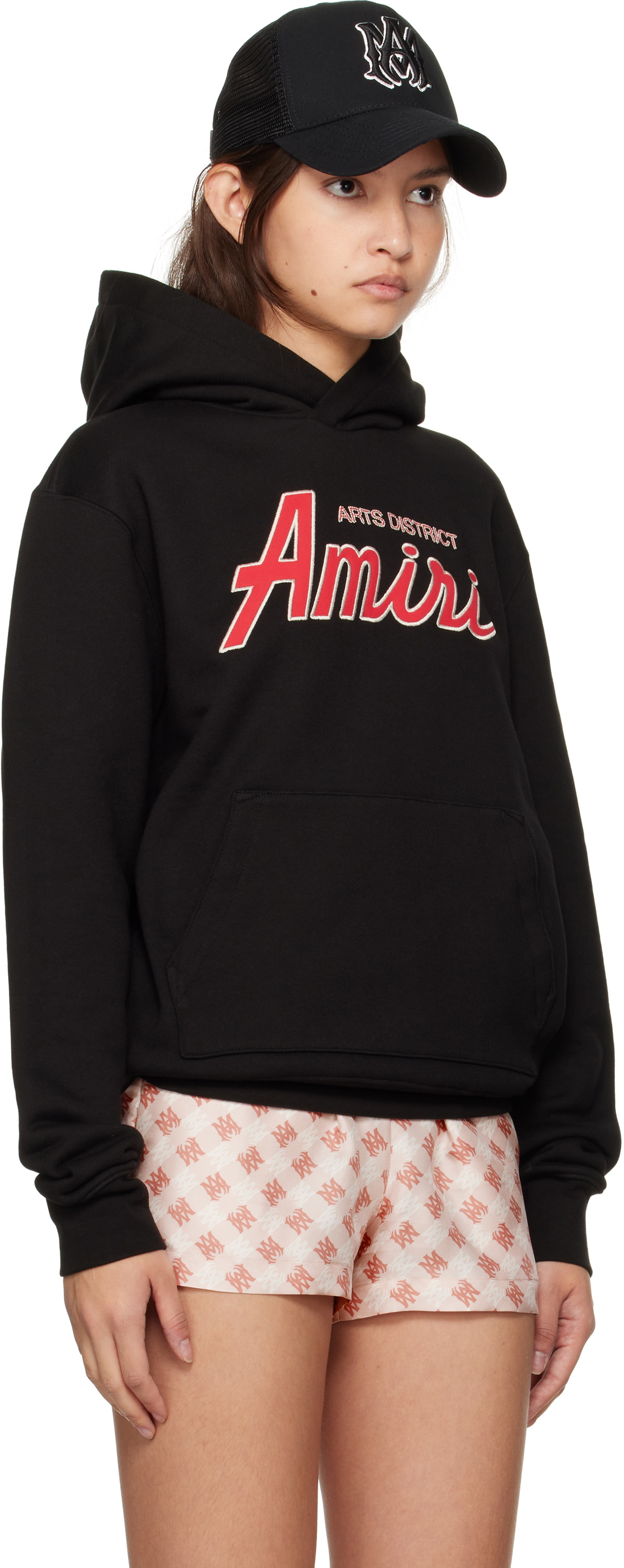 AMIRI Black 'Amiri' City Hoodie