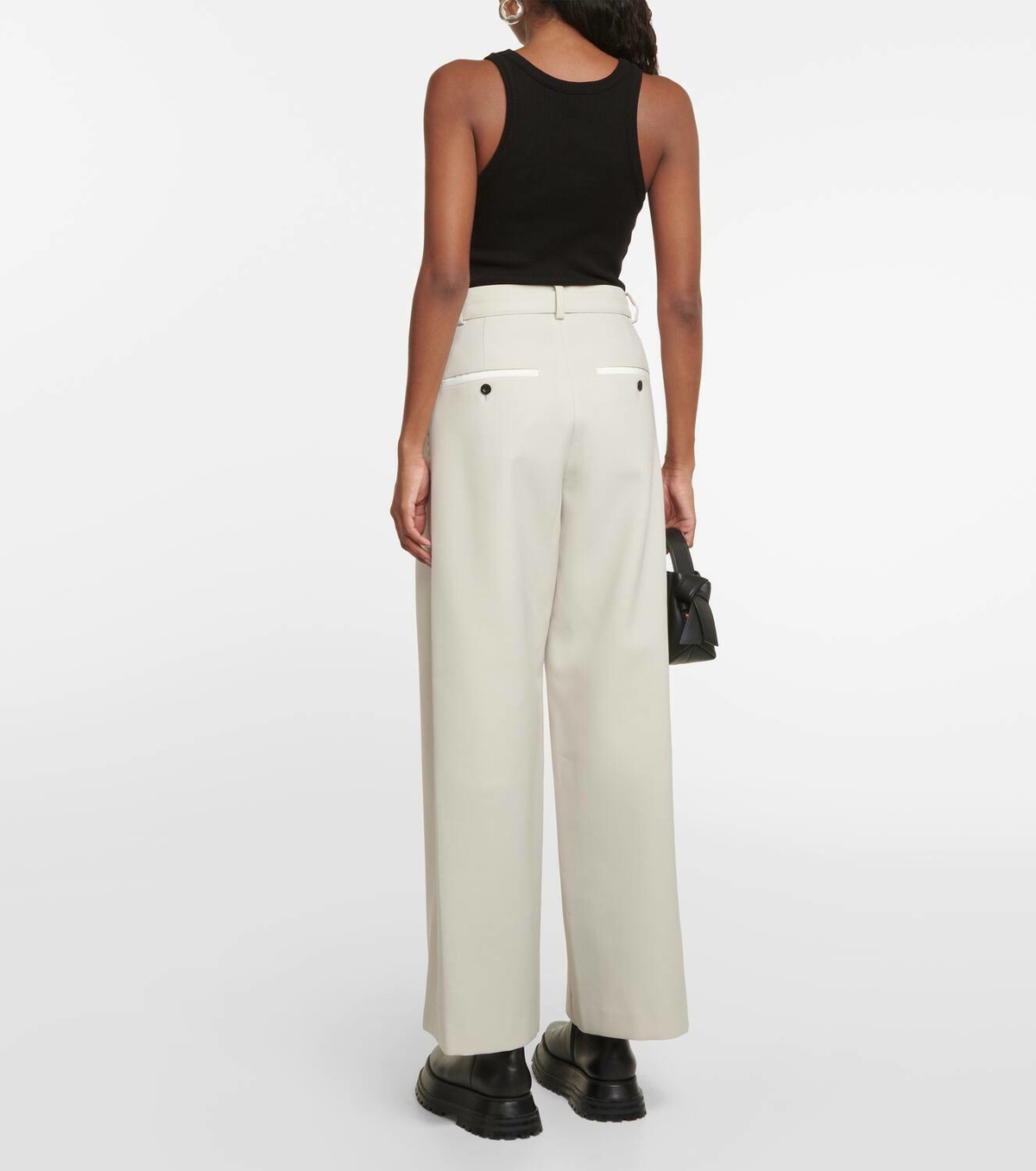 Sacai Wide-leg pants Sacai