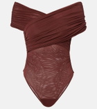 SIR Jacques gathered off-shoulder bodysuit