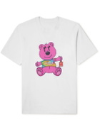 Sorry In Advance - Logo-Print Cotton-Jersey T-Shirt - White