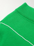 Bottega Veneta - Embroidered Wool-Blend Sweater - Green