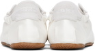 ABRA White Ballerina Sneakers