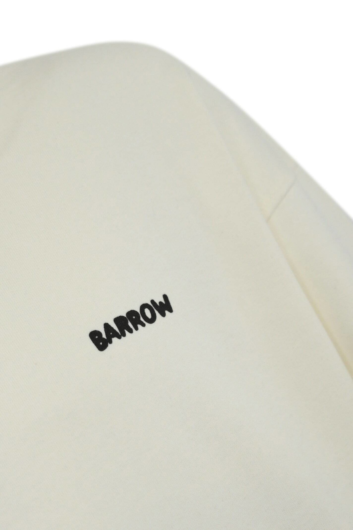Barrow Cotton Hoodie With Teddy Print