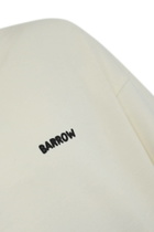 Barrow Cotton Hoodie With Teddy Print