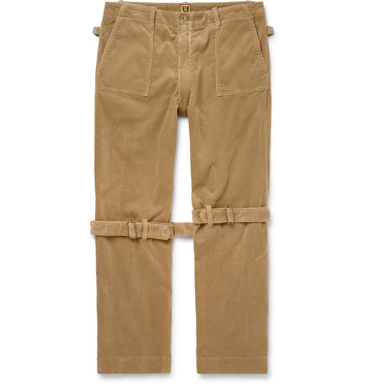 Human Made - Buckle and Zip-Detailed Cotton-Corduroy Trousers