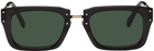 Jacquemus Black Le Raphia 'Les Lunettes Soli' Sunglasses