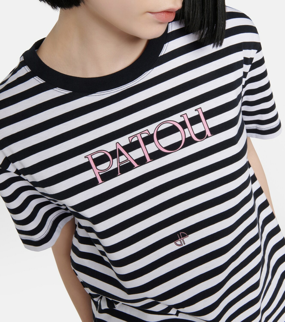 Patou Striped cotton T-shirt