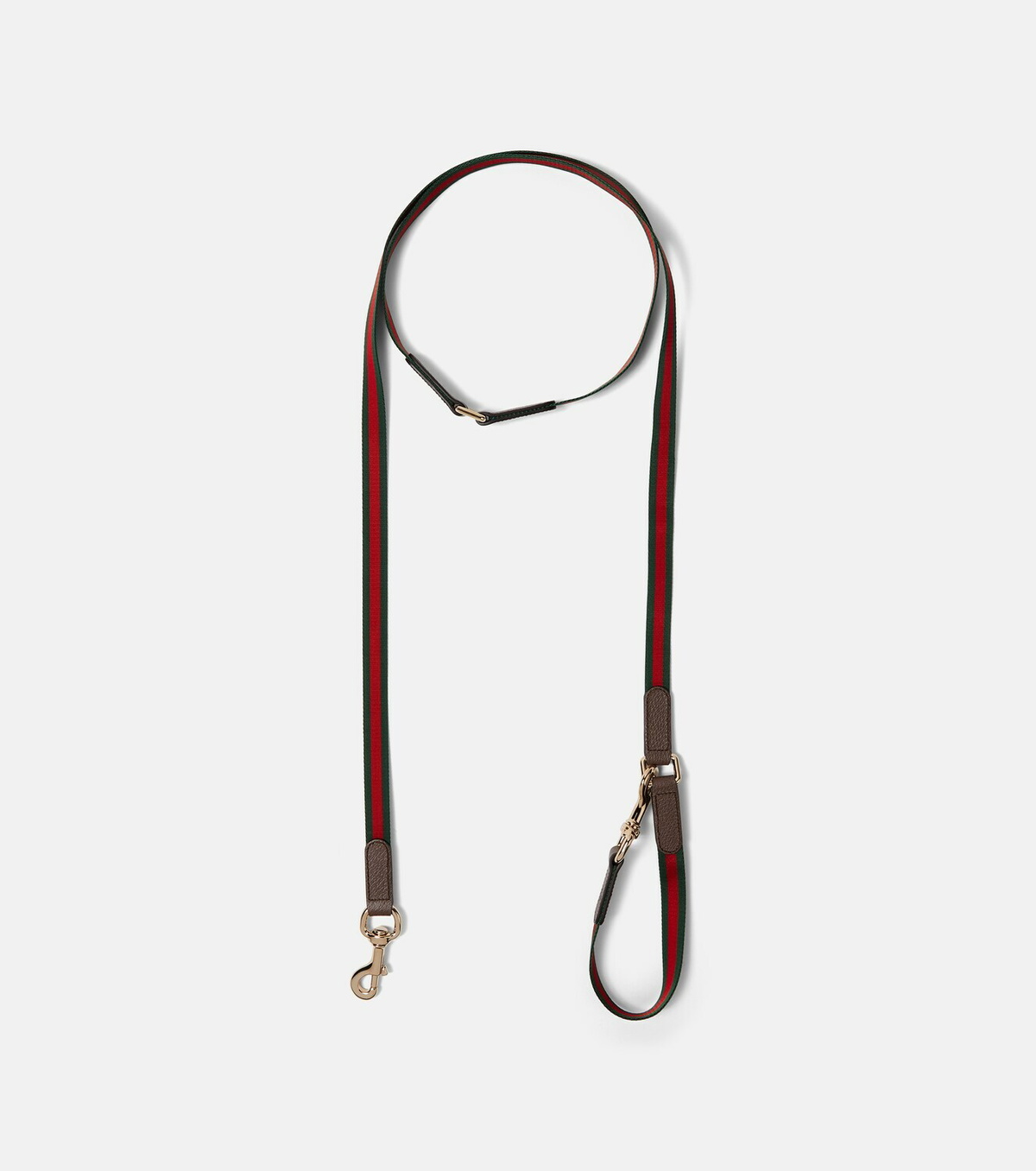 Gucci Web Stripe dog leash
