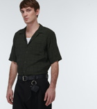 Dries Van Noten - Leather belt and bag