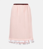 Plan C Sequined miniskirt