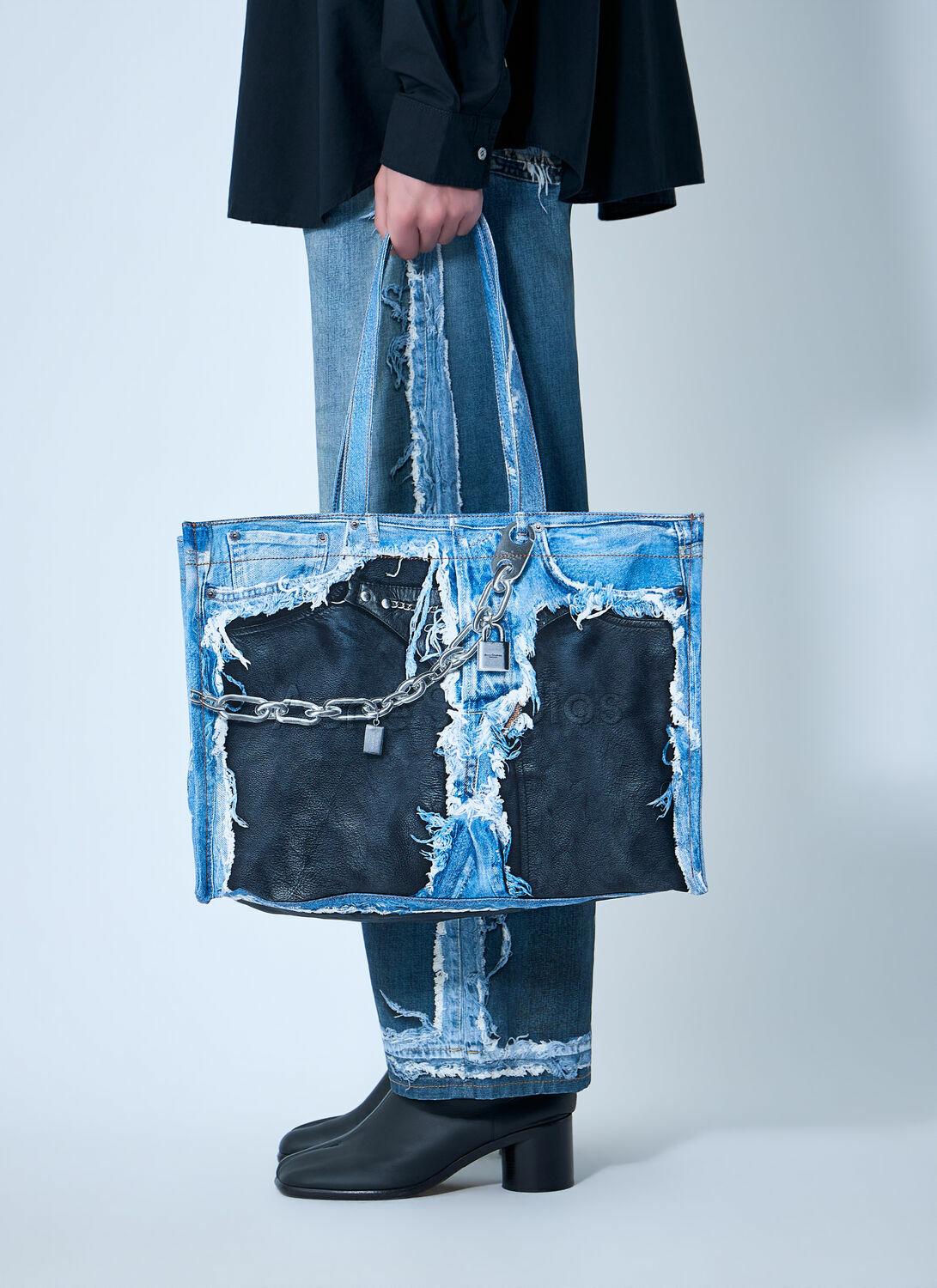 Acne Studios Logo Shopper Tote Bag