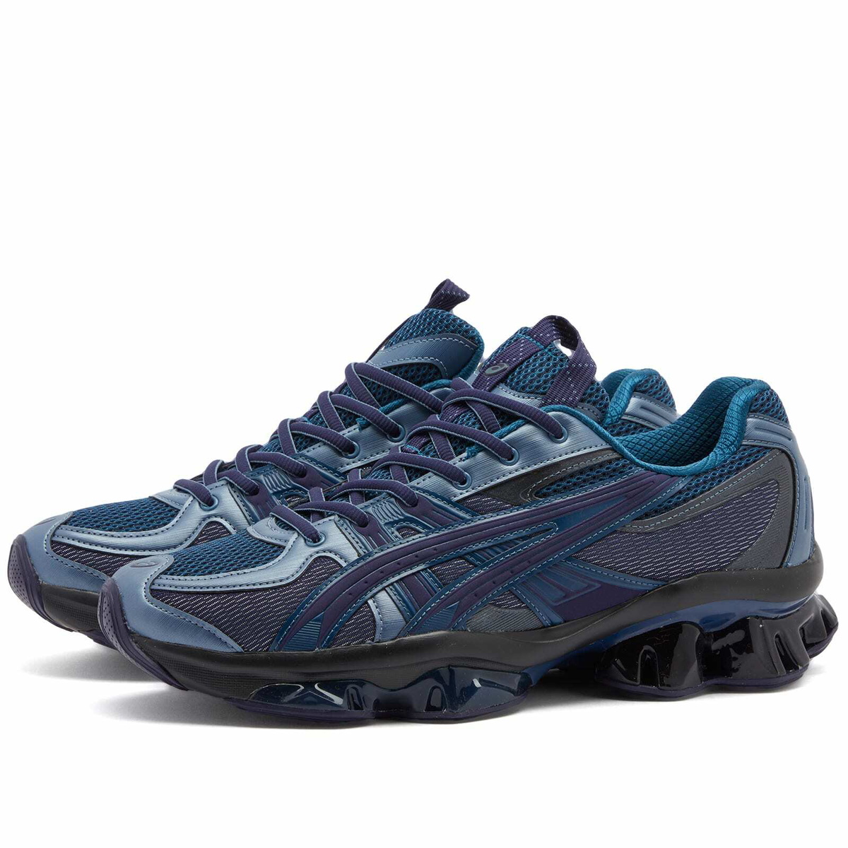 ASICS【送料込】24SS☆US5-S GEL-QUANTU KINETIC LIGHT INDIGO Asics Men's US5-S GEL-QUANTUM KINETIC Sneakers in Light