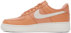 Nike Orange Air Force 1 '07 LX Sneakers