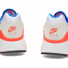 Nike Women's Air 180 Sneakers in White/Ultramarine/Solar Red