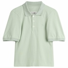 MM6 Maison Margiela Women's Polo Top in Mint