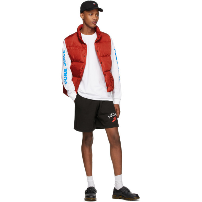 Noah NYC Red Cashball Puffer Vest Noah NYC