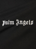 PALM ANGELS Logo Cutout Cotton Jersey Top