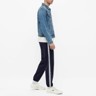 Fred Perry Men's Taped Track Pant in Carbon Blue