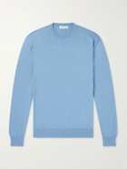 Boglioli - Cotton-Jersey Sweater - Blue
