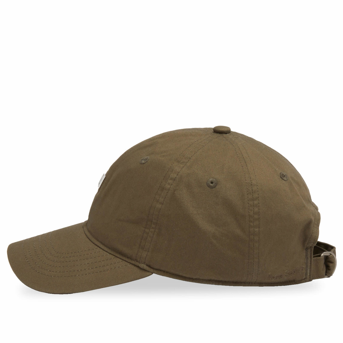 Acne Studios Men's Cunov Fade Face Stud Cap in Wood Green Acne Studios