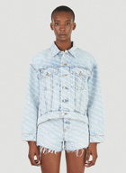 Alexander Wang Logo Denim Jacket