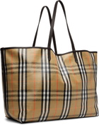 Burberry Beige Large Highlands Tote