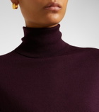 Jardin des Orangers Turtleneck virgin wool sweater
