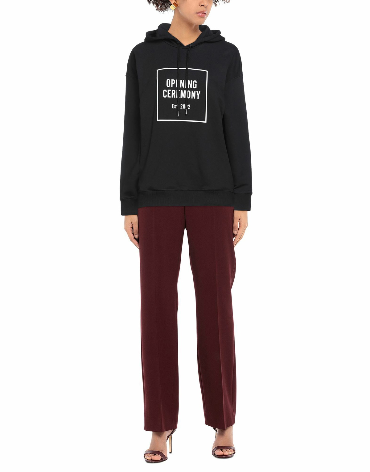 Opening Ceremony Womens Sweatshirt in Black