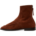 HEREU Brown Juliol Suede Boots