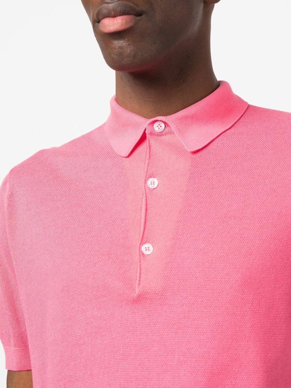 新品 JOHN SMEDLEY COTTON PIQUE POLO SHIRT JOHN SMEDLEY 14.Singular Merino Wool-Piqué Polo Shirt for