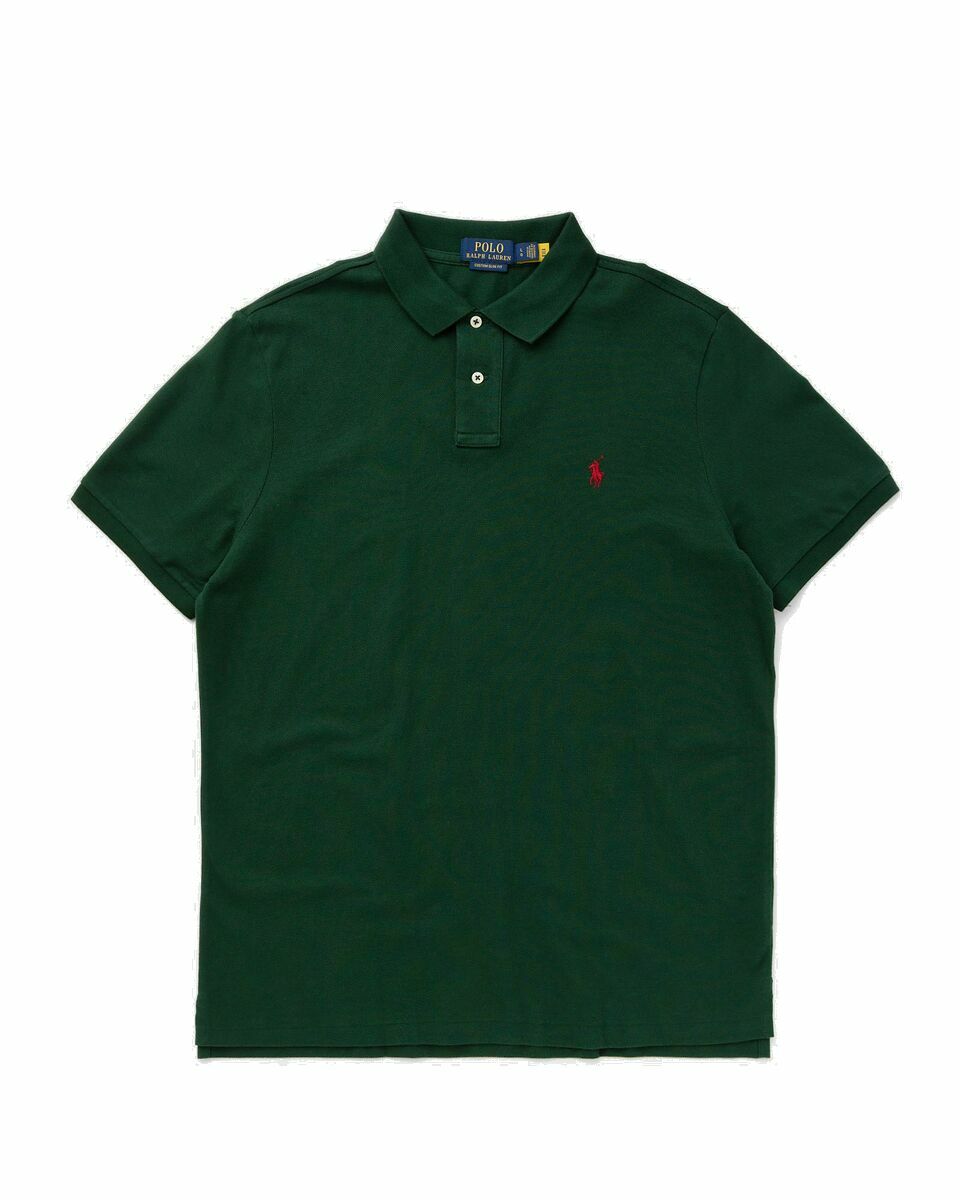Photo: Polo Ralph Lauren Short Sleeve Knit Polo Shirt Green - Mens - Polos