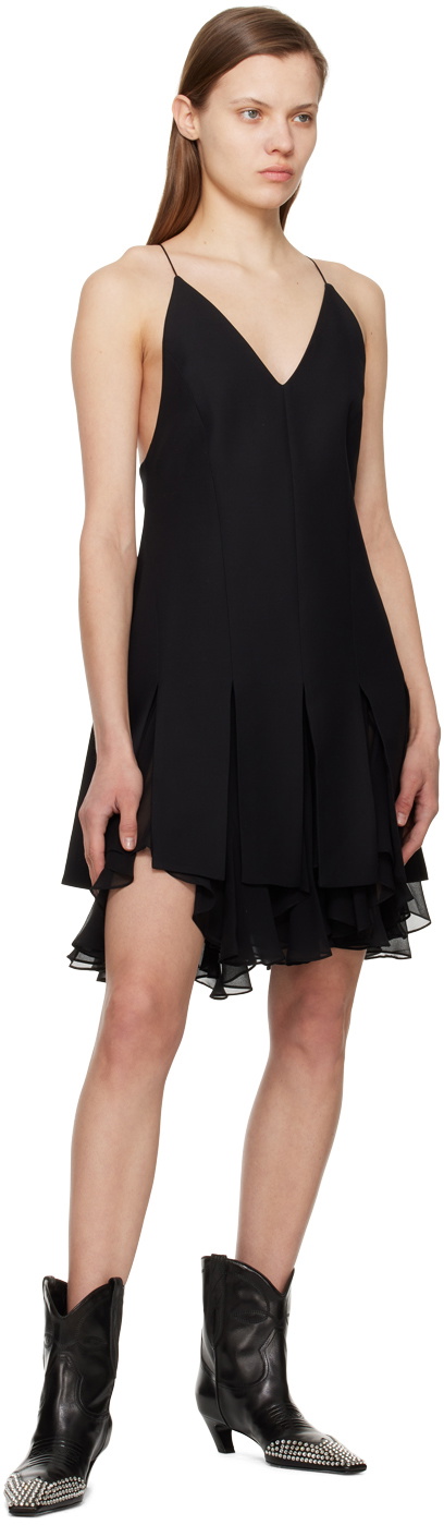 KHAITE Black Teagan Minidress Khaite KHAITE Black Teagan Minidress Khaite
