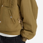 Alexander McQueen Men's Double Layer Bomber Jacket & Gilet in Olive