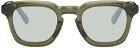 Moncler Khaki Gradd Sunglasses