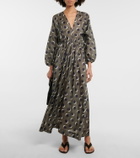 Eres - Neptune printed silk maxi dress