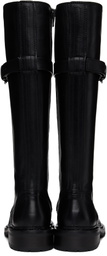 Ann Demeulemeester Black High Danny Tall Boots