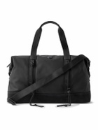 Moncler - Logo-Appliquéd Suede-Trimmed Shell Weekend Bag