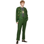 Bode Green Appenzeller Liner Jacket