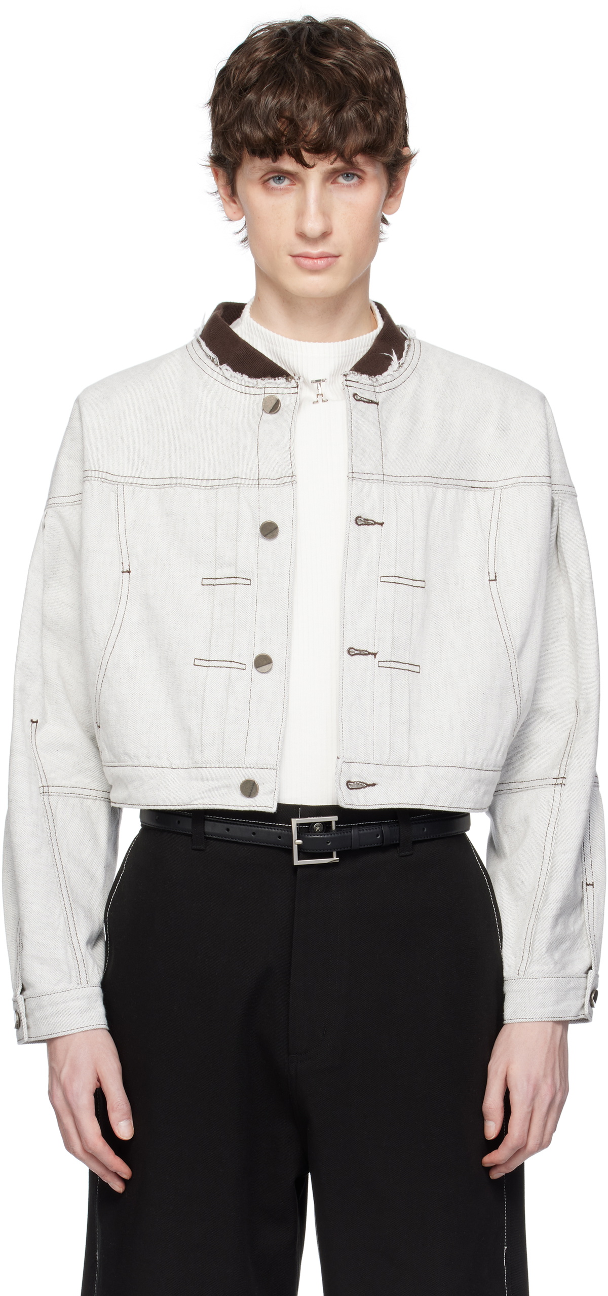 ADER error White Product. 21 Denim Jacket